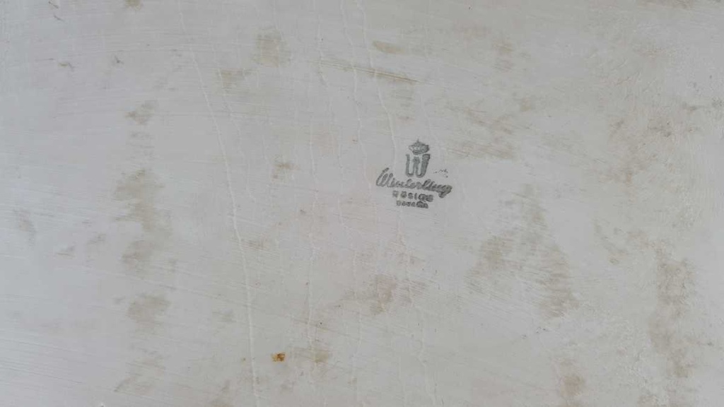 [458139189] Königskuchenplatte Golddekor Winterling Röslau Weiß gebraucht - akzeptabel Bild 6