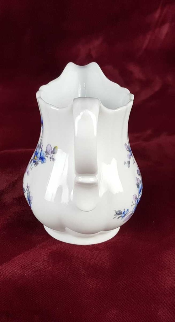 [458139207] Milchkännchen Retsch Wunsiedel Blau Blumendekor Blumen gebraucht - gut Bild 4