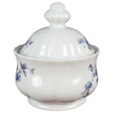 [458139208] Zuckerdose Retsch Wunsiedel Blau Blumendekor Blumen gebraucht - gut Bild 2