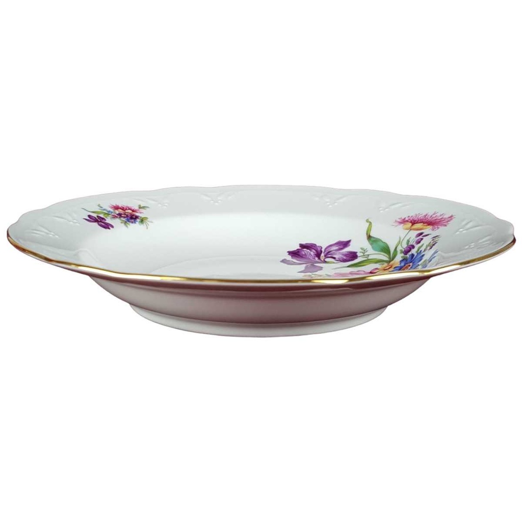 [458139212] Suppenteller 22,2 cm Kahla Blumenmuster gebraucht - gut Bild 2