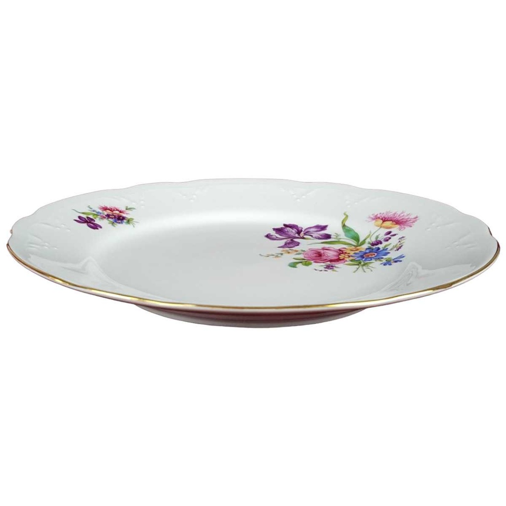 [458139213] Speiseteller Essteller 23,6 cm Kahla Blumenmuster gebraucht - gut Bild 2