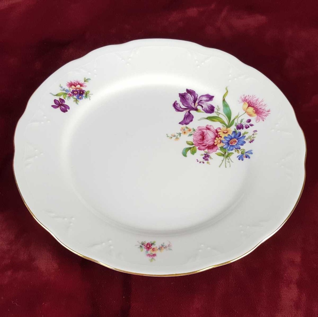 [458139213] Speiseteller Essteller 23,6 cm Kahla Blumenmuster gebraucht - gut Bild 3