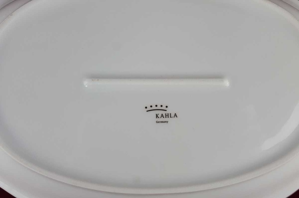 [458139214] Servierplatte 31,5x21,3 cm Kahla Blumenmuster gebraucht - gut Bild 6