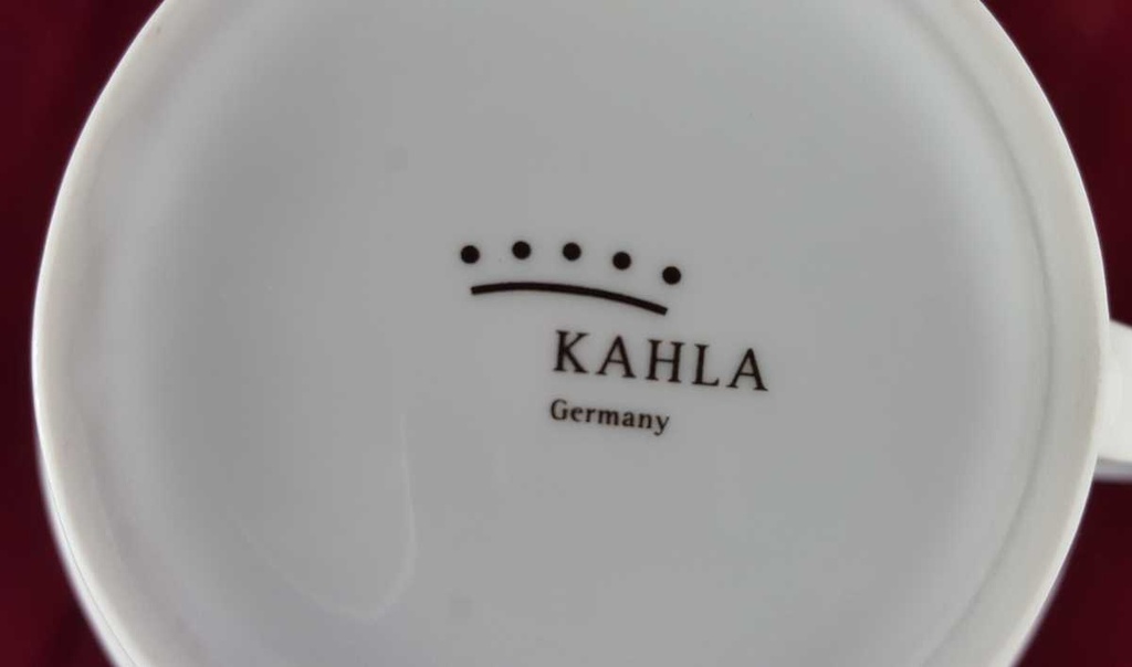 [458139215] Sauciere mit Teller Kahla Blumenmuster gebraucht - gut Bild 6
