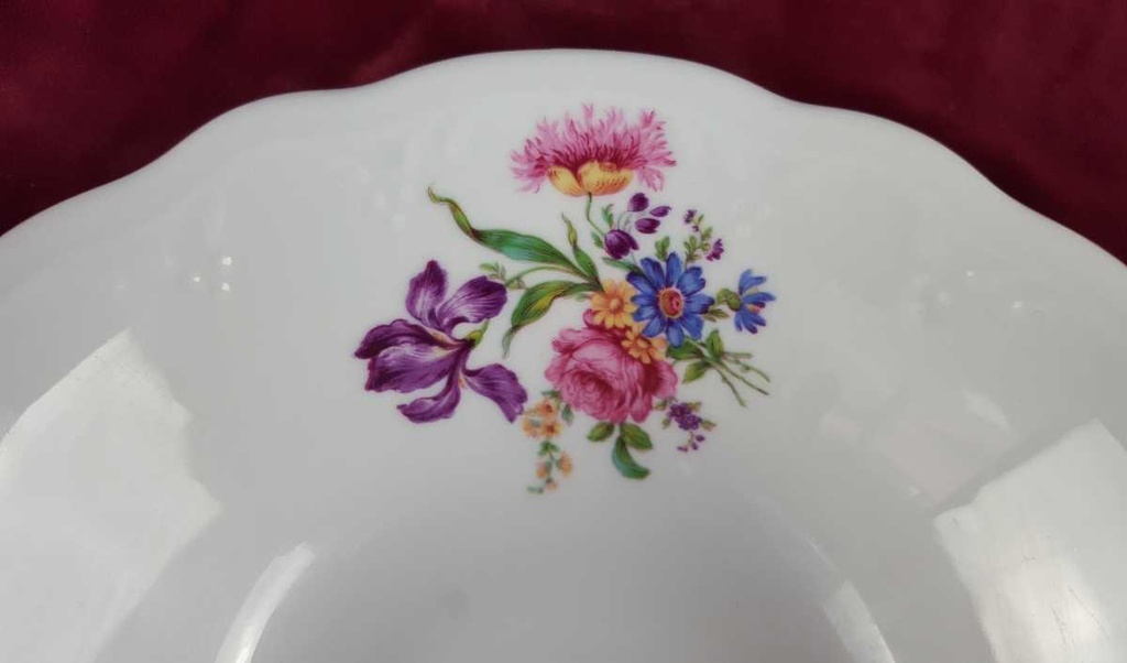 [458139216] Schüssel 19,5 cm Kahla Blumenmuster gebraucht - gut Bild 3