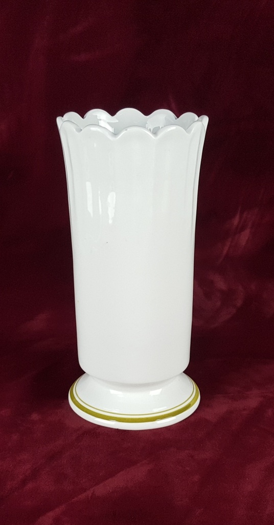 [458139224] Tischvase Vase Handarbeit 23,8 cm Bassano gebraucht - gut Bild 3