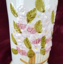 [458139224] Tischvase Vase Handarbeit 23,8 cm Bassano gebraucht - gut Bild 4