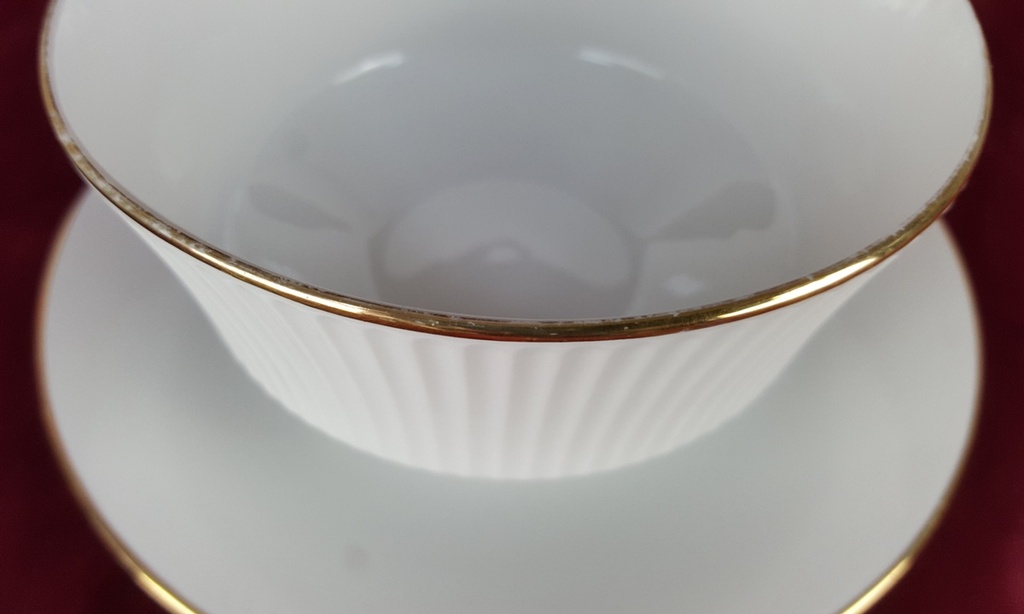 [458139226] Sauciere Goldrand 1tlg 7,6 cm Eschenbach gebraucht - gut Bild 3