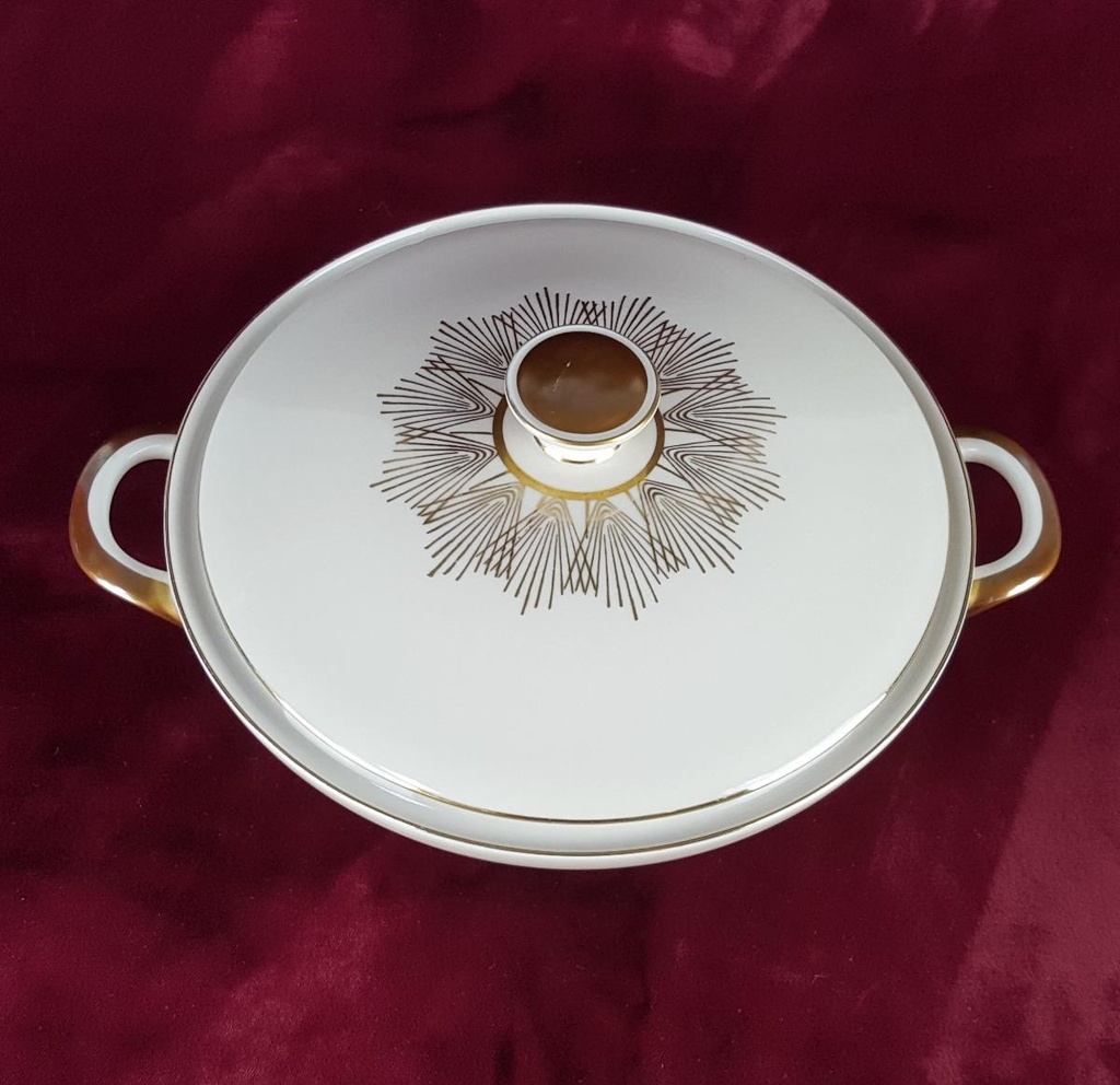 [458139227] Terrine Goldrand Bavaria 11,7 cm Schumann/Arzberg gebraucht - gut Bild 2