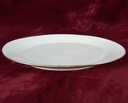 [458139229] Fleischplatte Goldrand 31x22,8 cm Eschenbach gebraucht - gut Bild 2