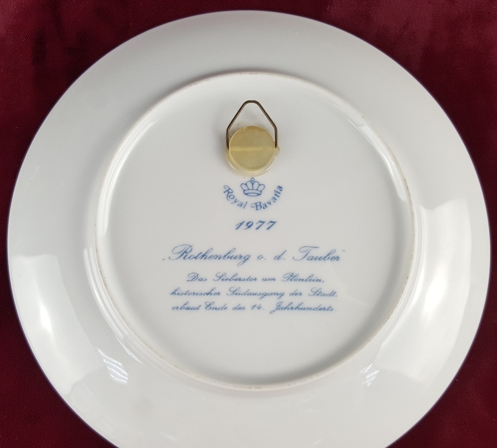 [458139235] Wandteller Sammelteller Royal Bavaria gebraucht - gut Bild 4