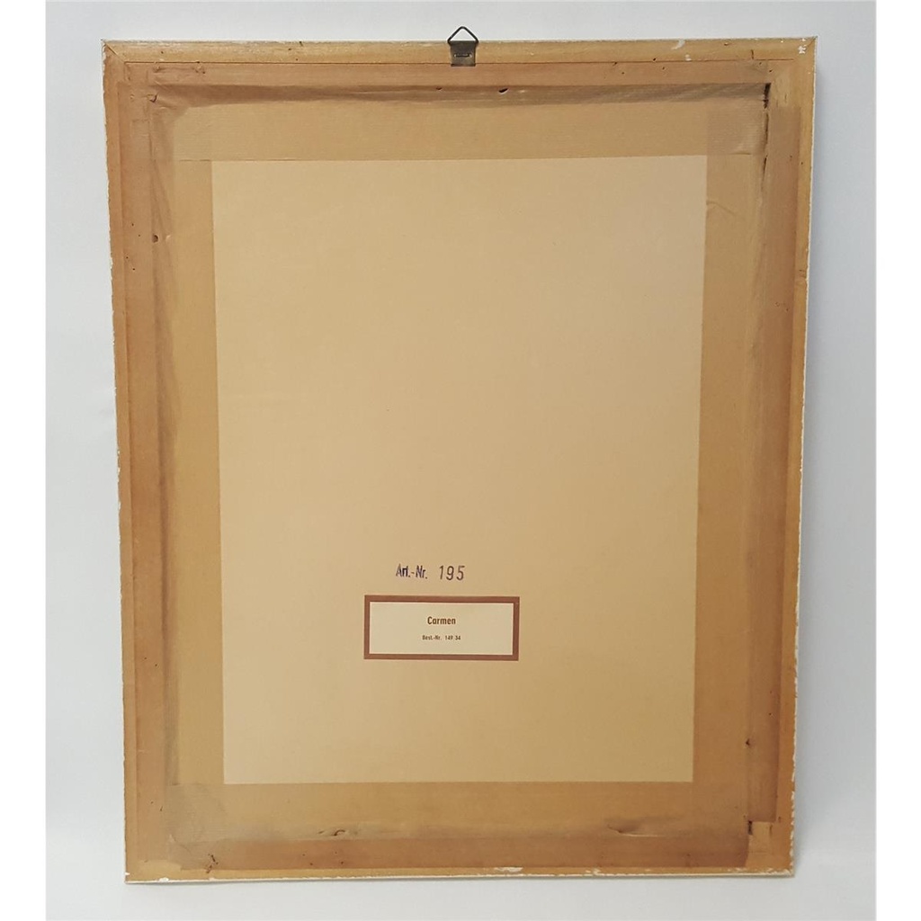 [45813926] Torino Carmen Bild Gemälde Kunstdruck signiert, gerahmt Bild 5