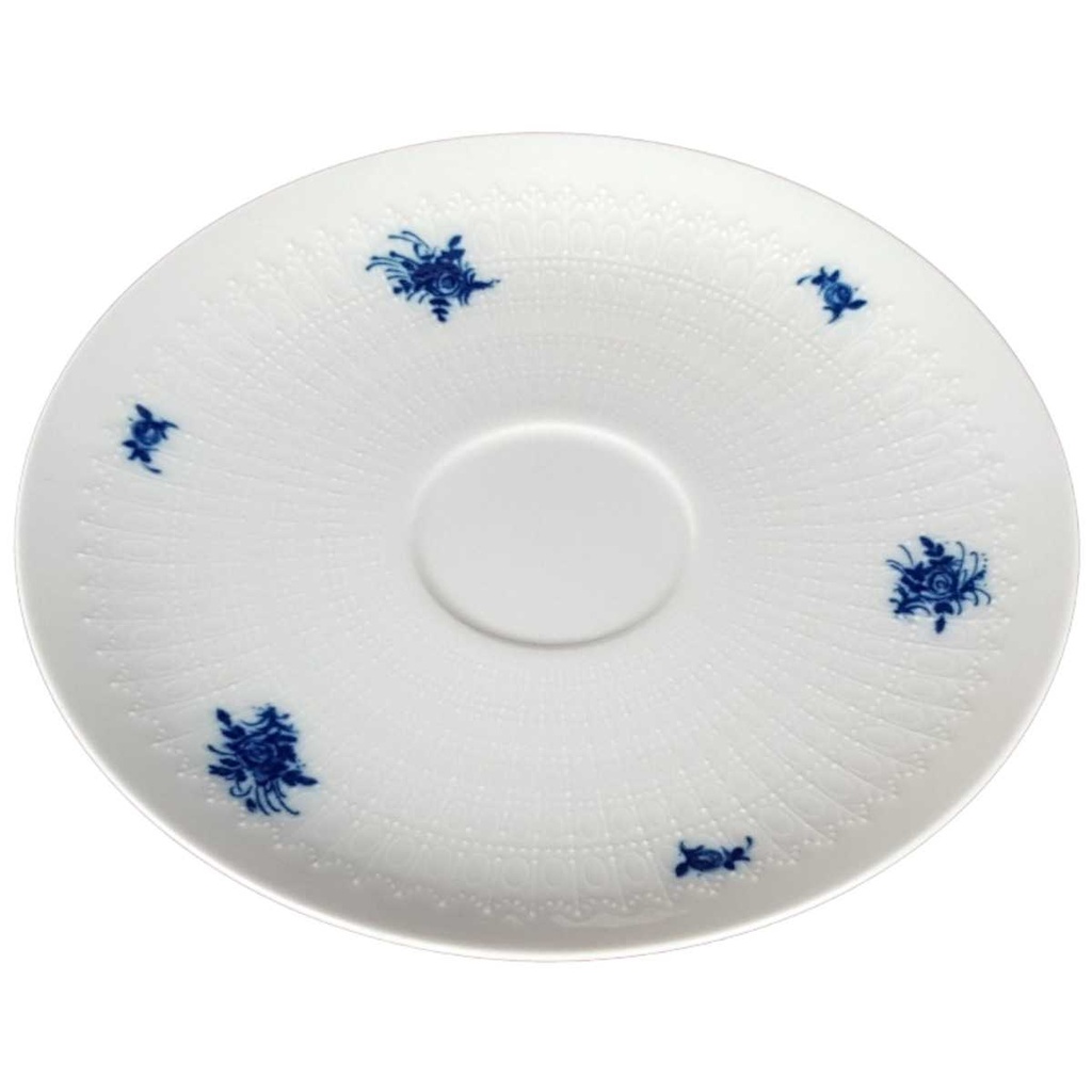 [458139266] Untertasse 17 cm Rosenthal Romanze in Blau gebraucht - sehr gut Bild 2