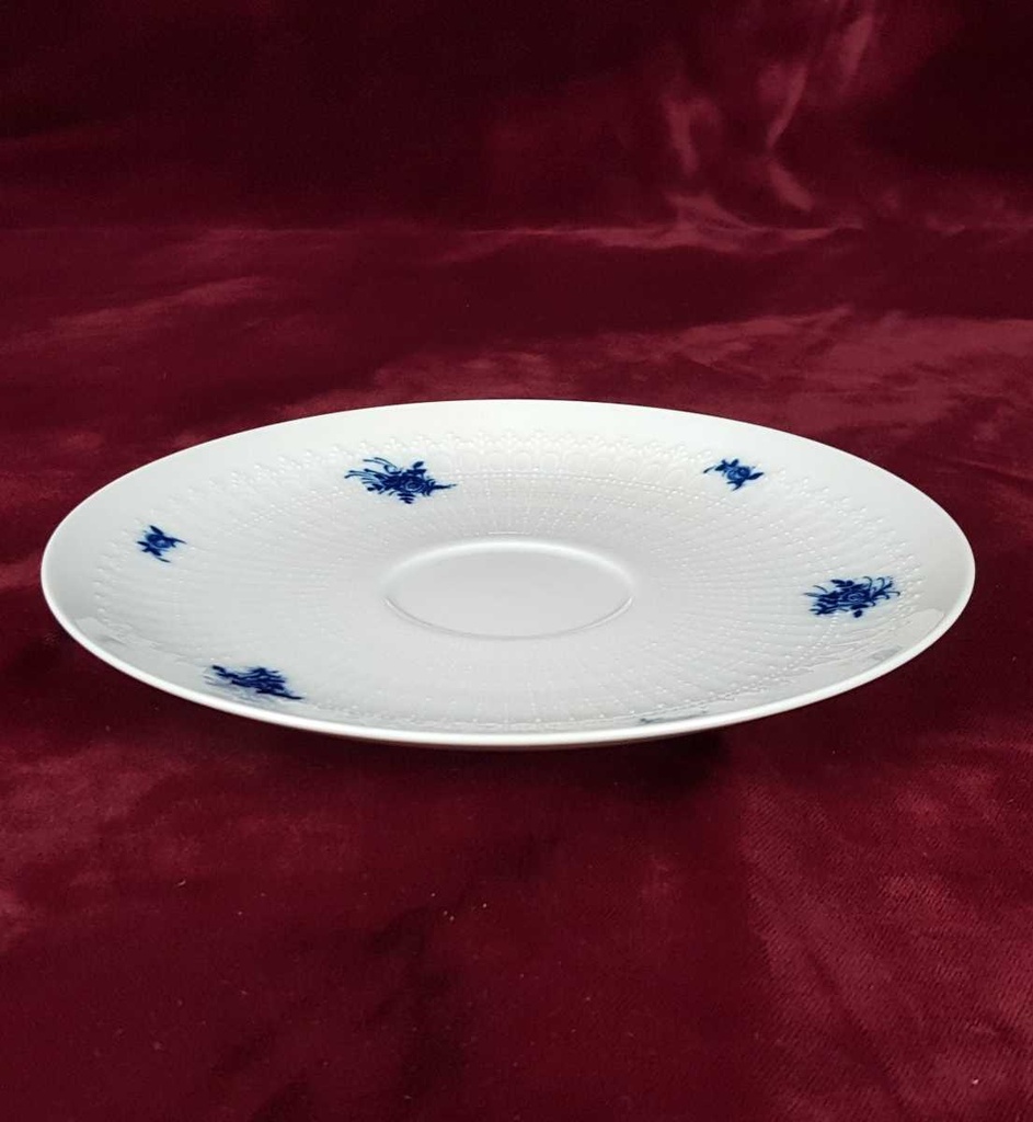[458139266] Untertasse 17 cm Rosenthal Romanze in Blau gebraucht - sehr gut Bild 3