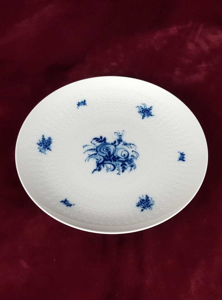 [458139267] Kuchenteller Dessertteller 19,4 cm Rosenthal Romanze in Blau gebraucht - gut Bild 3