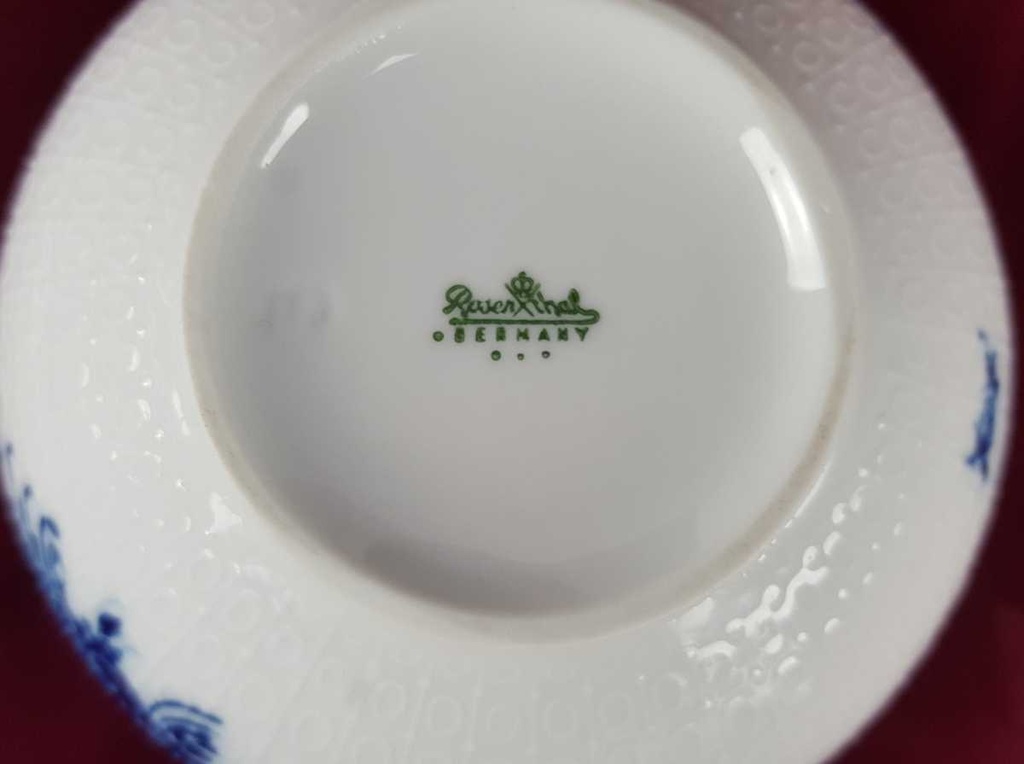 [458139269] Zuckerdose Rosenthal Romanze in Blau gebraucht - sehr gut Bild 5
