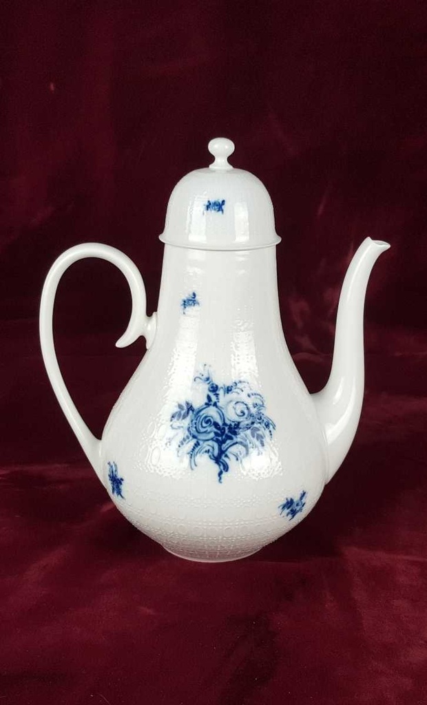 [458139271] Kaffeekanne 1,15 L Rosenthal Romanze in Blau gebraucht - gut Bild 3