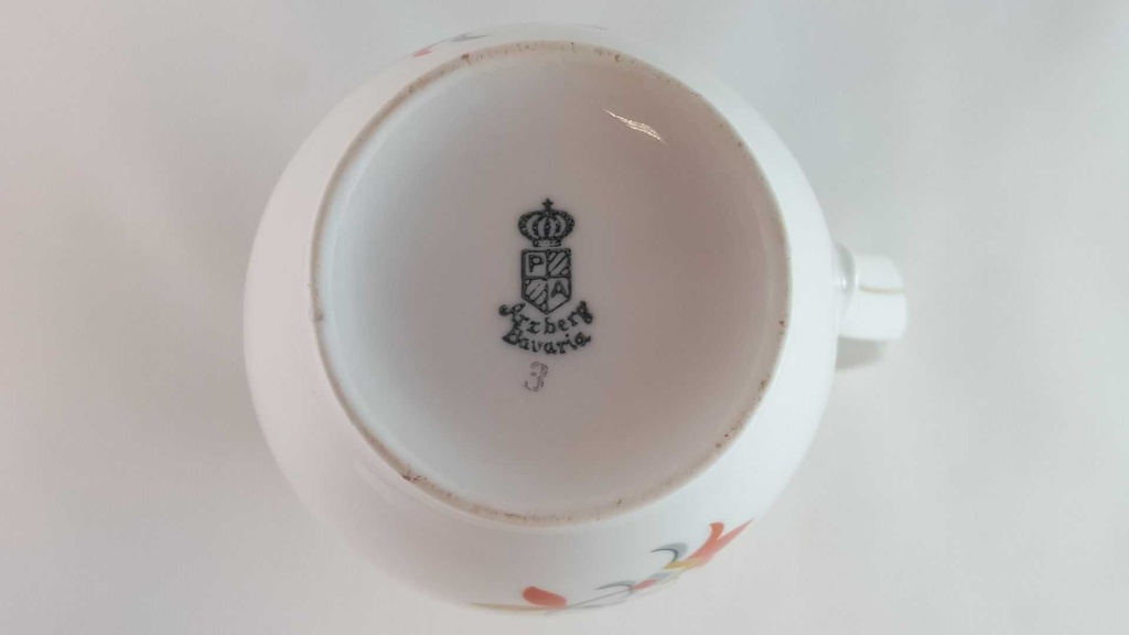 [45813928] Milchkännchen groß 0,4 L Arzberg Form 1352 Art Deco gebraucht - gut Bild 6