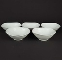 [2119051] 6er Set Schale 9 cm Schumann Arzberg Weiß gebraucht - gut Bild 4