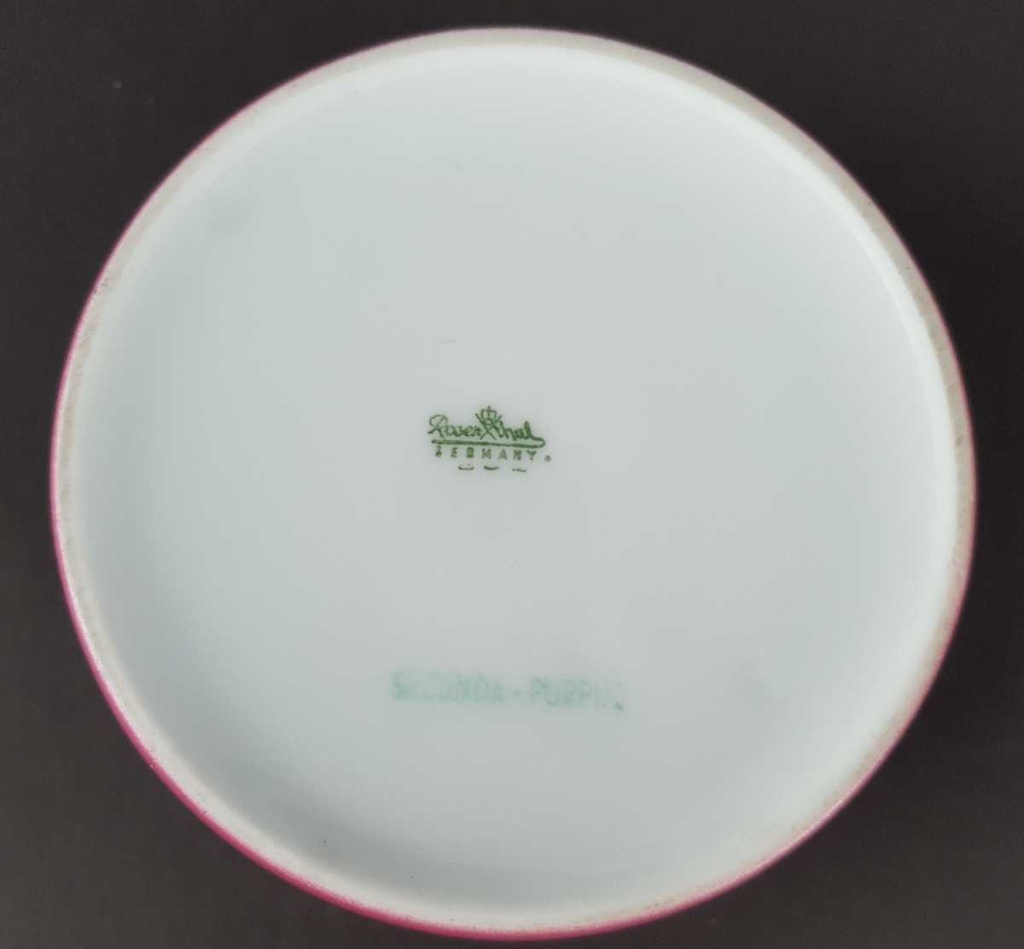 [458139316] Zuckerdose Rosenthal Secunda Purpur gebraucht - gut Bild 3
