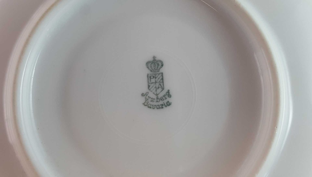 [45813932] Untertasse 14,9 cm Arzberg Form 1352 Art Deco gebraucht - akzeptabel Bild 5