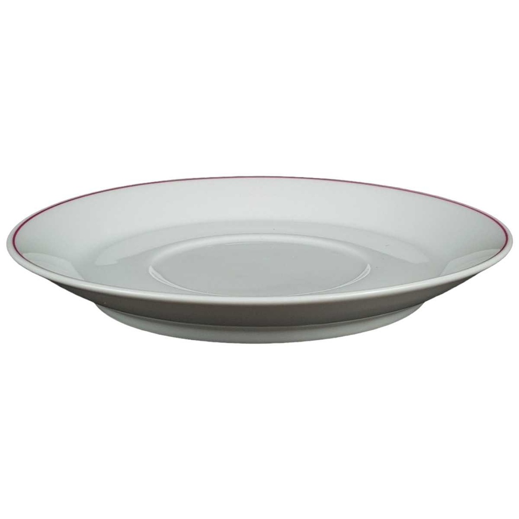[458139325] Untertasse für Kaffee 13,6 cm Rosenthal Secunda Purpur gebraucht - gut Bild 2