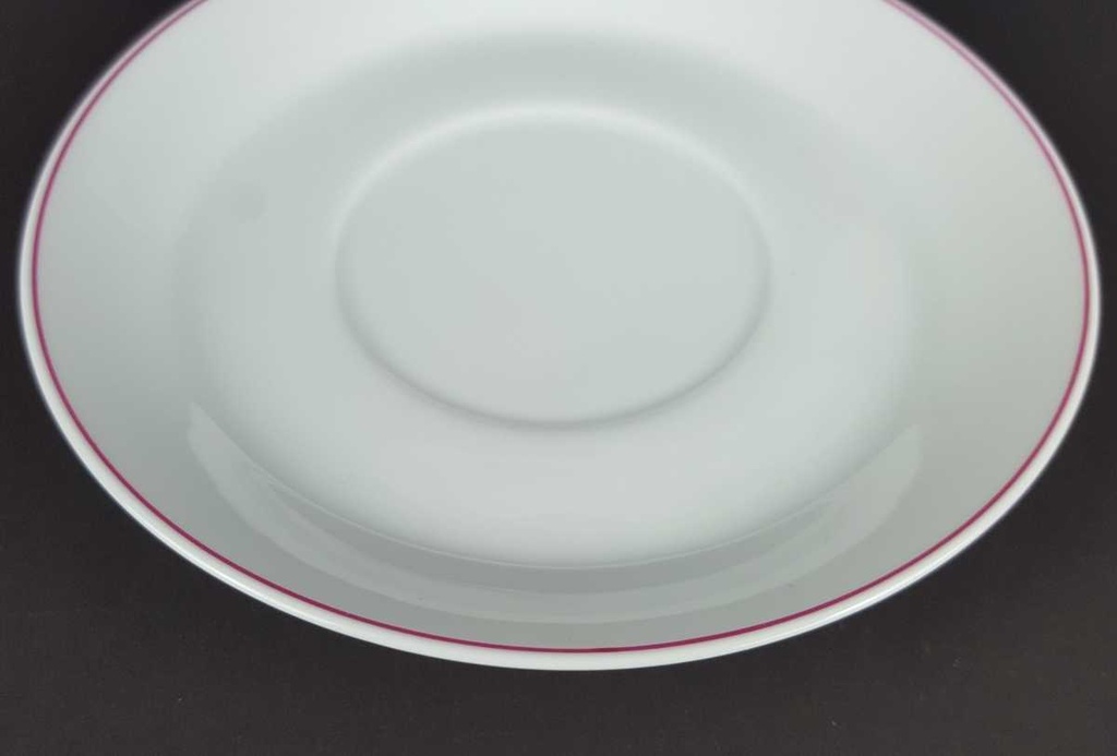 [458139325] Untertasse für Kaffee 13,6 cm Rosenthal Secunda Purpur gebraucht - gut Bild 3