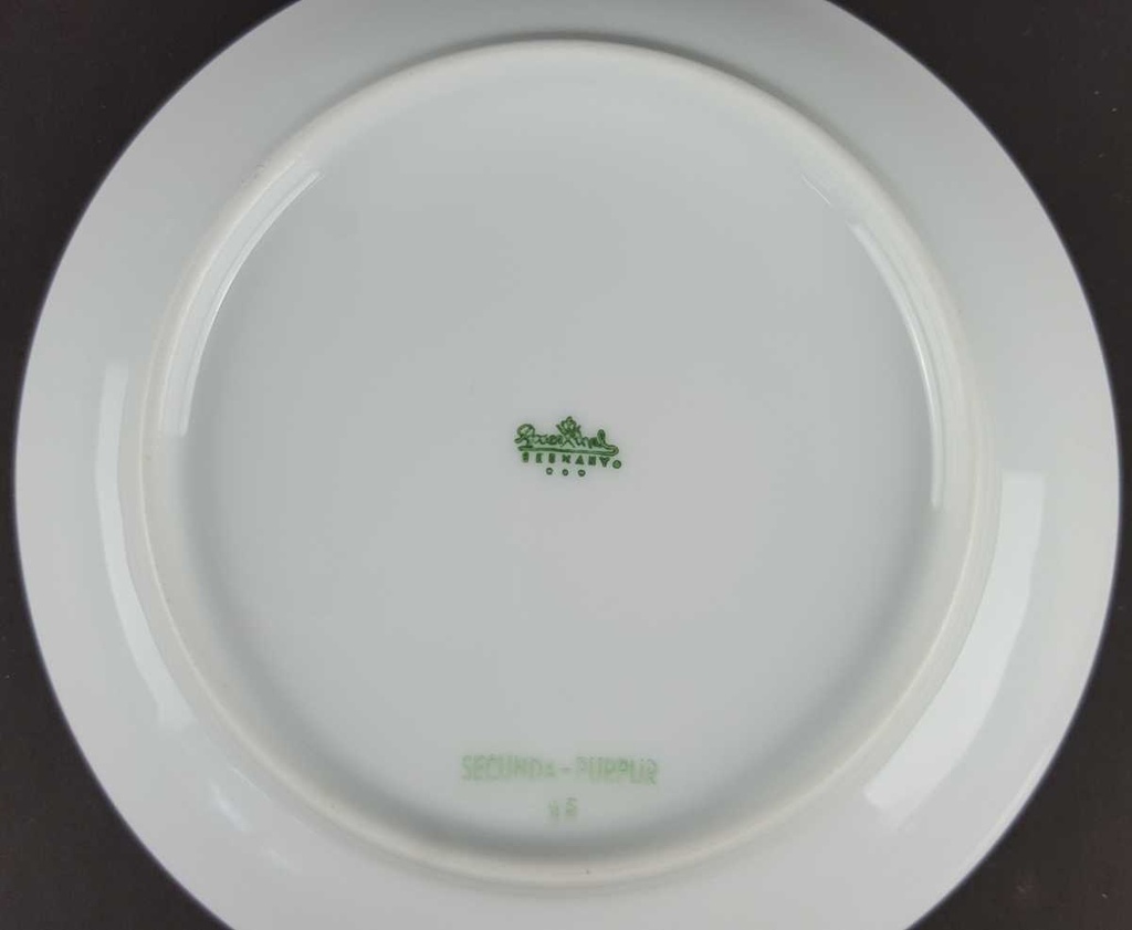 [458139325] Untertasse für Kaffee 13,6 cm Rosenthal Secunda Purpur gebraucht - gut Bild 4
