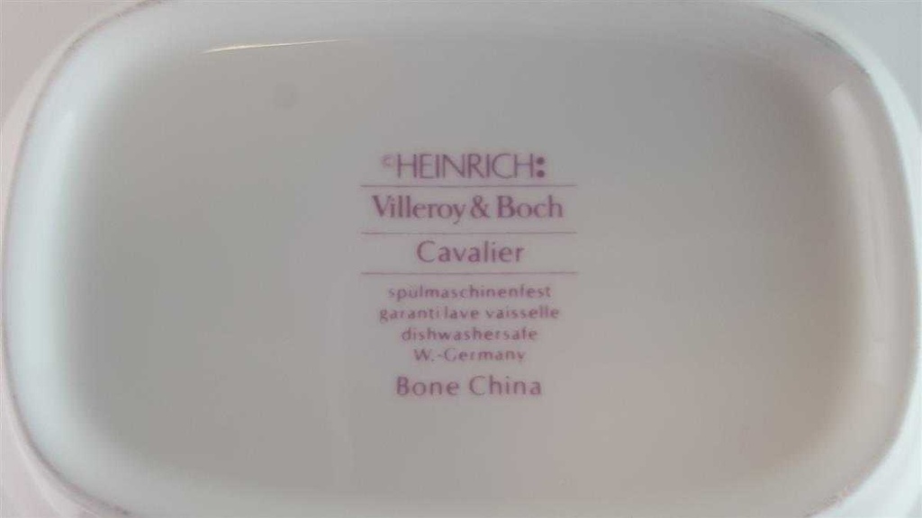 [45813934] Sauciere ohne Teller Villeroy & Boch Heinrich Cavalier gebraucht - sehr gut Bild 3