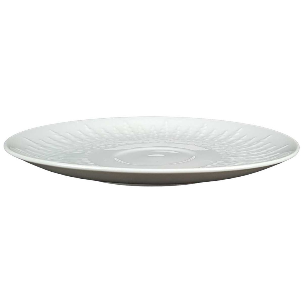 [458139385] Untertasse für Suppe 16,3 cm Hutschenreuther Exzellenz Weiß gebraucht - gut Bild 2