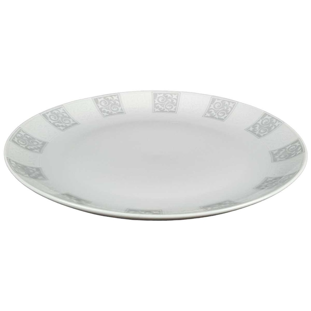 [458139390] Kuchenteller Dessertteller 19 cm Eschenbach Grau Weiß gebraucht - gut Bild 2
