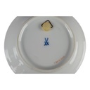 [458139393] Wandteller Goldrand 12 cm Meissen gebraucht - gut Bild 4