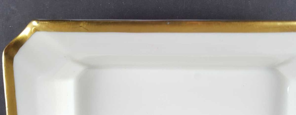 [2119053] Aschenbecher Goldrand Rosenthal Elfenbein Beige Selb gebraucht - gut Bild 7