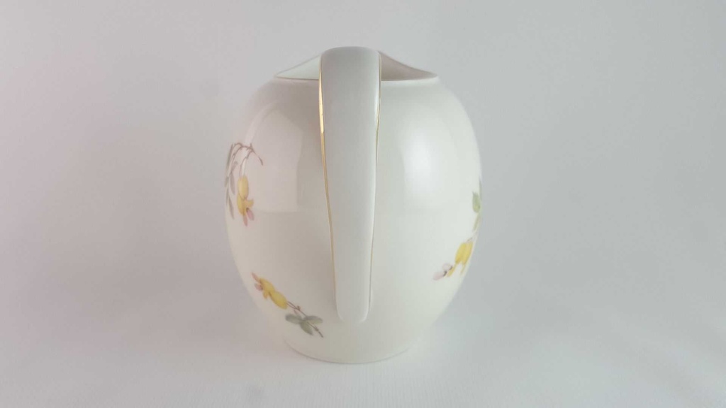 [45813943] Milchkännchen Goldrand Rhenania Duisdorf gelbe Blumen mit gebraucht - gut Bild 4