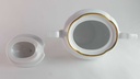 [45813948] Zuckerdose Goldrand Graf von Henneberg Viktoria weiß mit gebraucht - gut Bild 6