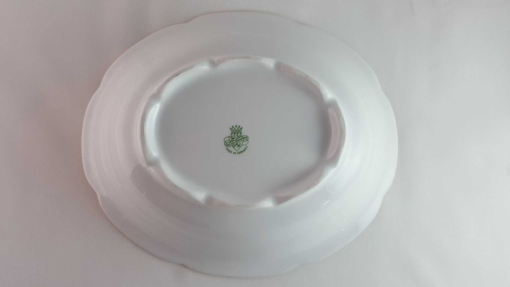 [45813950] Schüssel Goldrand Graf von Henneberg Viktoria weiß mit gebraucht - gut Bild 5