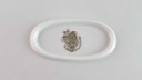 [45813955] Servierplatte Speiseplatte Fleischplatte Steakplatte Goldrand 33,7x22,9 cm Tirschenreuth Grauband gebraucht - gut Bild 4