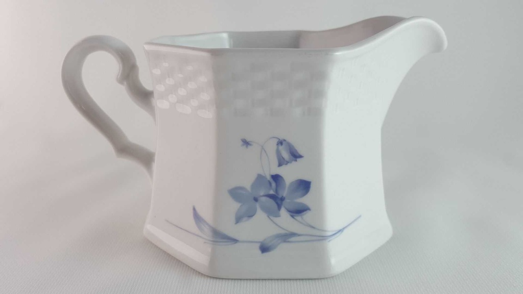 [45813956] Sauciere Winterling Röslau blaue Blumen mit Relief Blau gebraucht - gut Bild 3