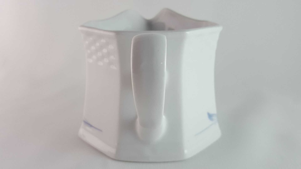 [45813956] Sauciere Winterling Röslau blaue Blumen mit Relief Blau gebraucht - gut Bild 4