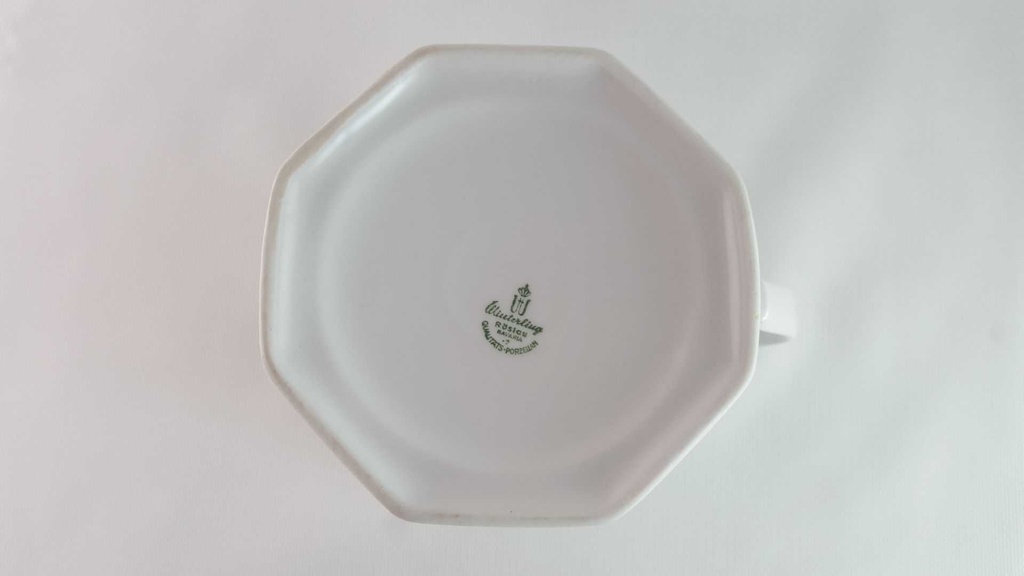 [45813956] Sauciere Winterling Röslau blaue Blumen mit Relief Blau gebraucht - gut Bild 6
