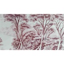 [45813961] Servierplatte Speiseplatte Fleischplatte Königskuchenplatte Tortenplatte Kuchenplatte 33x16,5 cm Royal Sphinx Maastricht Old England Rot gebraucht - akzeptabel Bild 3