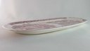 [45813961] Servierplatte Speiseplatte Fleischplatte Königskuchenplatte Tortenplatte Kuchenplatte 33x16,5 cm Royal Sphinx Maastricht Old England Rot gebraucht - akzeptabel Bild 5