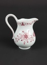 [458139627] Milchkännchen Tirschenreuth Unbekannte Formen Blumenmuster mit rosa Rand gebraucht - gut Bild 3