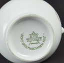 [458139627] Milchkännchen Tirschenreuth Unbekannte Formen Blumenmuster mit rosa Rand gebraucht - gut Bild 5