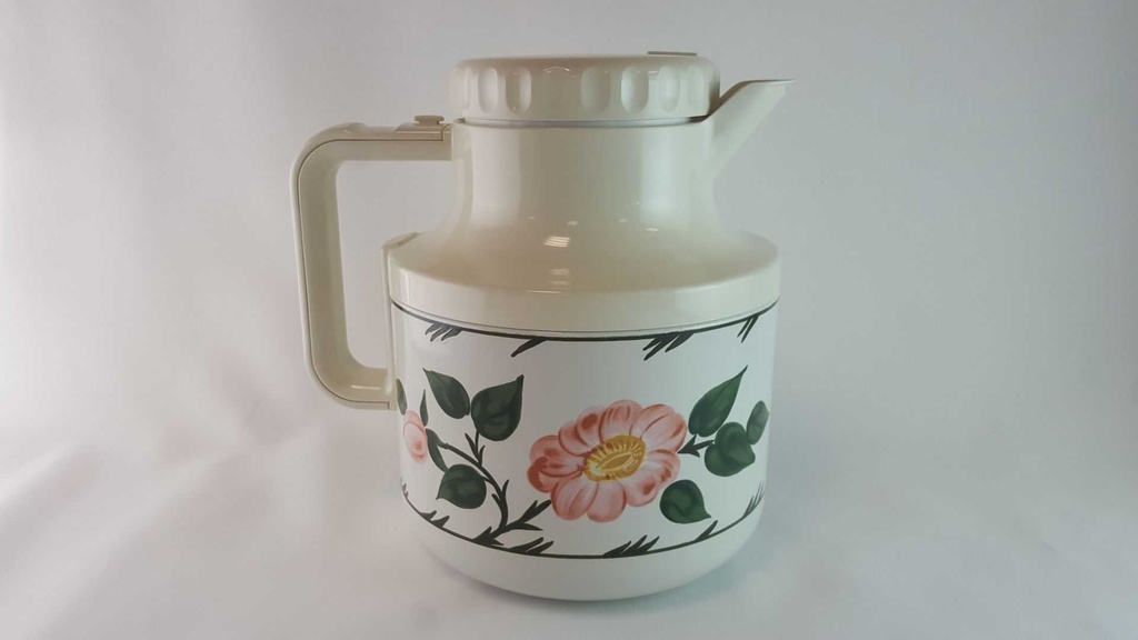[45813963] Thermoskanne 1,2 L Villeroy & Boch Wildrose gebraucht - gut Bild 4