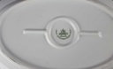 [458139632] Servierplatte Fleischplatte 32,3x21,2 cm Tirschenreuth Unbekannte Formen Blumenmuster mit rosa Rand gebraucht - gut Bild 4