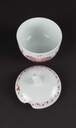 [458139634] Zuckerdose Tirschenreuth Unbekannte Formen Blumenmuster mit rosa Rand gebraucht - gut Bild 4