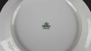[458139636] Kuchenteller Dessertteller 19,7 cm Tirschenreuth Unbekannte Formen Blumenmuster mit rosa Rand gebraucht - gut Bild 4