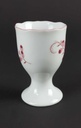 [458139637] Eierbecher Tirschenreuth Unbekannte Formen Blumenmuster mit rosa Rand gebraucht - gut Bild 3