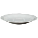 [458139655] Untertasse für Kaffee 14,3 cm Tirschenreuth Facette Weiß gebraucht - gut Bild 2